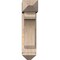 Ekena Millwork Legacy Arts and Crafts Smooth Bracket w/ Offset Brace, Douglas Fir, 7 1/2"W x 22"D x 30"H BKT0806X22X30LEC03SDF - alternate 2